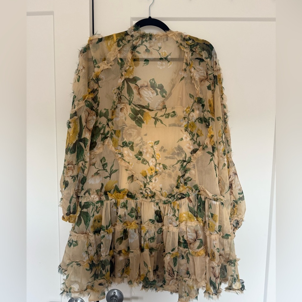 Floral Ruffled Dress - Picture 5 of 6